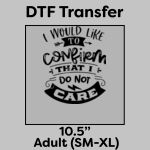 DTF Transfer 10.5" Thumbnail