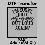 DTF Transfer 10.5" Thumbnail