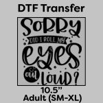 DTF Transfer 10.5" Thumbnail