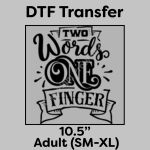 DTF Transfer 10.5" Thumbnail