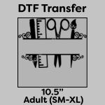 DTF Transfer 10.5" Thumbnail