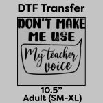 DTF Transfer 10.5" Thumbnail