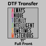 DTF Transfer 11" Thumbnail