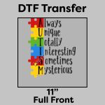 DTF Transfer 11" Thumbnail