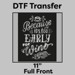 DTF Transfer 11" Thumbnail