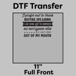 DTF Transfer 11" Thumbnail