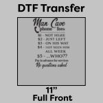 DTF Transfer 11" Thumbnail