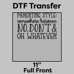 DTF Transfer 11" Thumbnail
