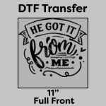 DTF Transfer 11" Thumbnail