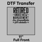 DTF Transfer 11" Thumbnail