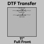 DTF Transfer 11" Thumbnail