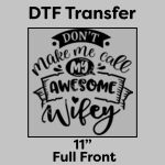 DTF Transfer 11" Thumbnail