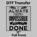 DTF Transfer 11" Thumbnail