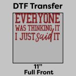 DTF Transfer 11" Thumbnail