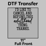 DTF Transfer 11" Thumbnail