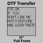 DTF Transfer 11" Thumbnail