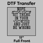 DTF Transfer 11" Thumbnail