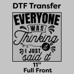 DTF Transfer 11" Thumbnail