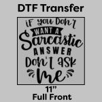 DTF Transfer 11" Thumbnail