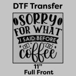 DTF Transfer 11" Thumbnail