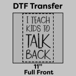 DTF Transfer 11" Thumbnail