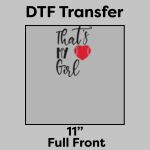 DTF Transfer 11" Thumbnail