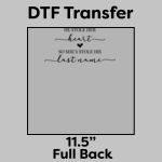 DTF Transfer 11.5" Thumbnail