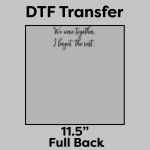 DTF Transfer 11.5" Thumbnail