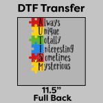 DTF Transfer 11.5" Thumbnail