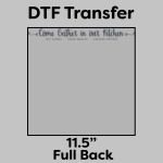 DTF Transfer 11.5" Thumbnail