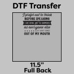 DTF Transfer 11.5" Thumbnail