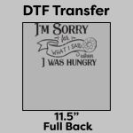 DTF Transfer 11.5" Thumbnail