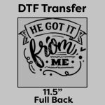 DTF Transfer 11.5" Thumbnail