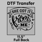 DTF Transfer 11.5" Thumbnail