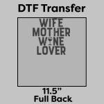 DTF Transfer 11.5" Thumbnail