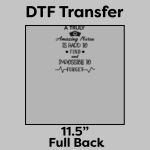 DTF Transfer 11.5" Thumbnail