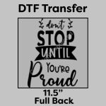 DTF Transfer 11.5" Thumbnail