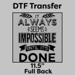 DTF Transfer 11.5" Thumbnail