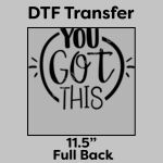 DTF Transfer 11.5" Thumbnail