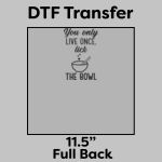 DTF Transfer 11.5" Thumbnail