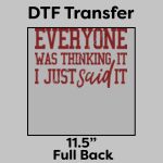 DTF Transfer 11.5" Thumbnail