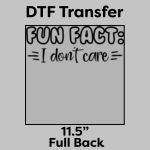 DTF Transfer 11.5" Thumbnail