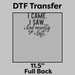 DTF Transfer 11.5" Thumbnail