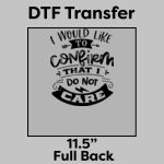 DTF Transfer 11.5" Thumbnail