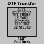 DTF Transfer 11.5" Thumbnail