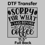 DTF Transfer 11.5" Thumbnail