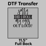 DTF Transfer 11.5" Thumbnail