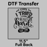 DTF Transfer 11.5" Thumbnail