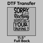 DTF Transfer 11.5" Thumbnail