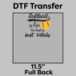 DTF Transfer 11.5" Thumbnail